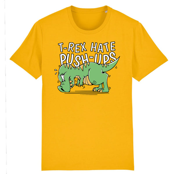 Papero T-SHIRT - BIO- TRex Hate Push-Ups - HERREN