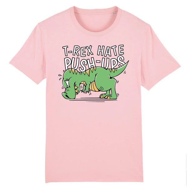 Papero T-SHIRT - BIO- TRex Hate Push-Ups - HERREN