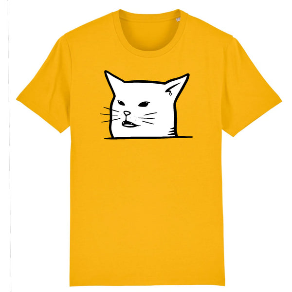 Papero T-SHIRT - BIO- White Cat - HERREN