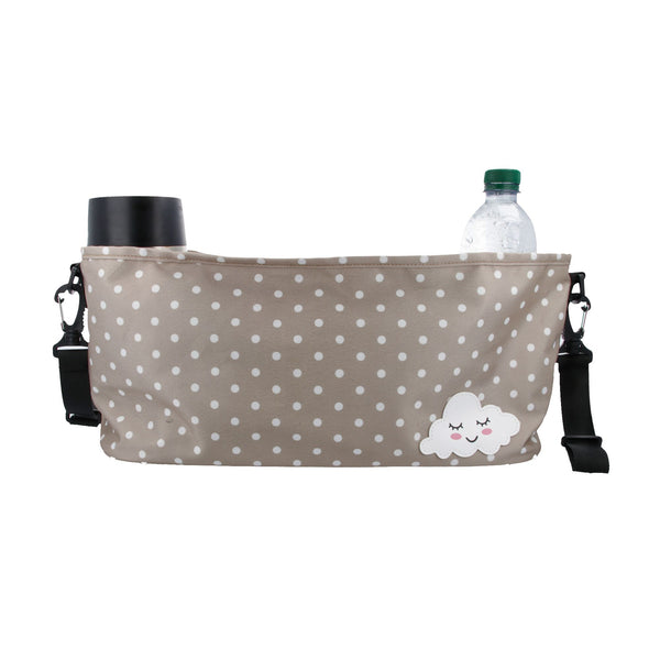Parsa Beauty PARSA Baby Kinderwagentasche Beige Mit Wolkenstickerei