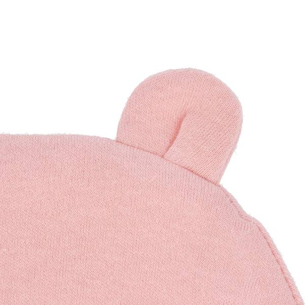 Parsa Beauty PARSA Baby Mütze Rosa Mit Öhrchen Und Wölkchenstickerei 1Stk