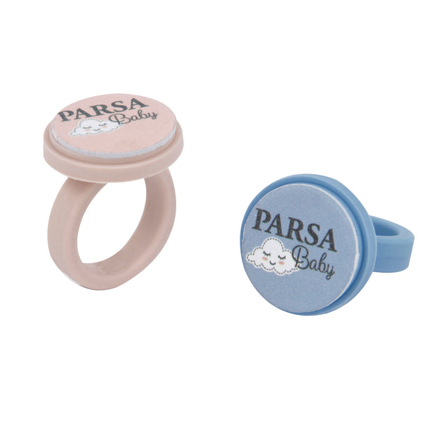 Parsa Beauty PARSA Baby Nagelfeilring Nagelpflege Für Babys Mit 7 Feilpads / Einwegfeilen