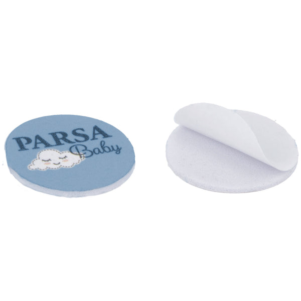 Parsa Beauty PARSA Baby Nagelfeilring Nagelpflege Für Babys Mit 7 Feilpads / Einwegfeilen