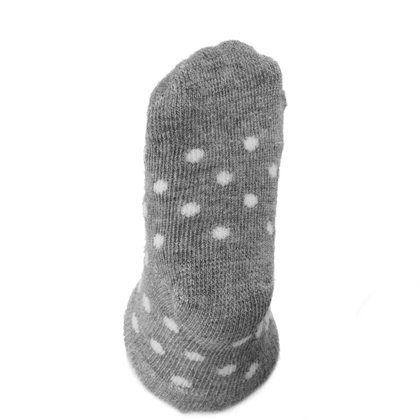 Parsa Beauty PARSA Baby Söckchen Grau Mit Weißen Punkten