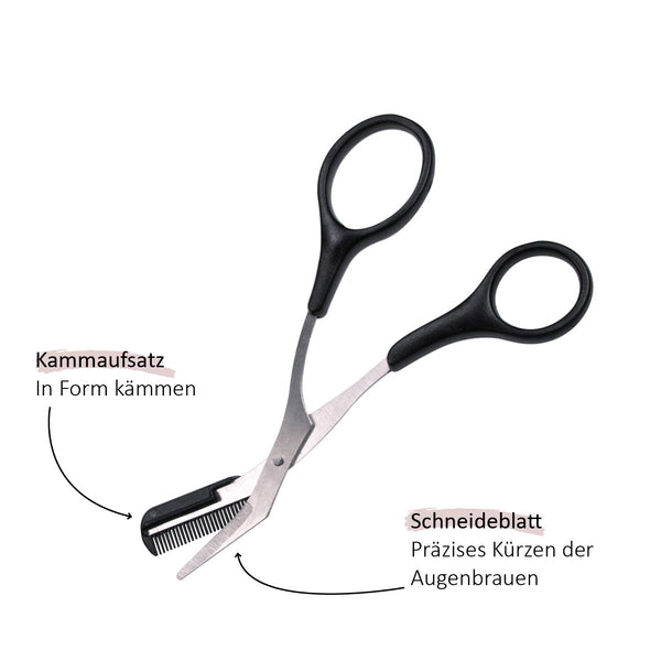 Parsa Beauty PARSA Beauty Augenbrauenschere Mit Kamm