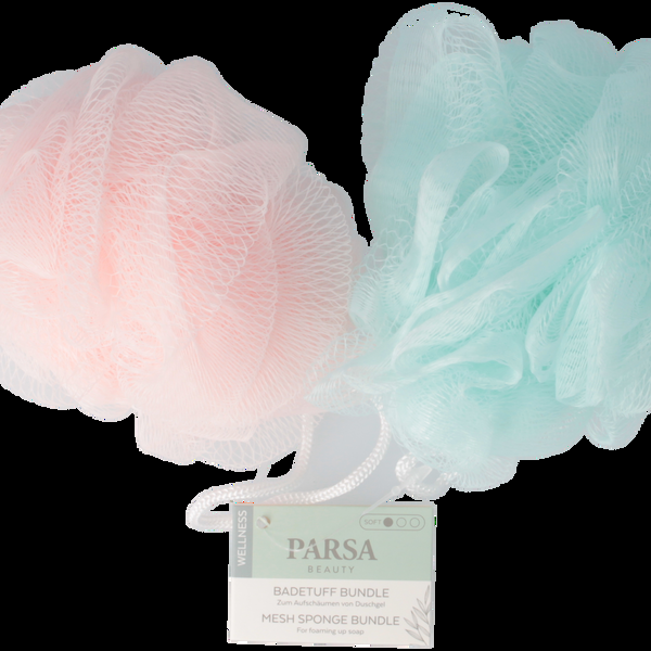 Parsa Beauty PARSA Beauty Badetuff In Rosa Und Blau