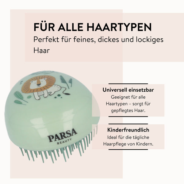 Parsa Beauty PARSA Beauty Basic Entwirrer Kind Safari, Grün