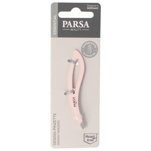 Parsa Beauty PARSA Beauty Design-Pinzette, Schräg, Schwarz Oder Rosé