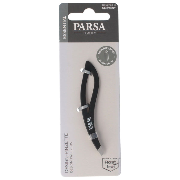 Parsa Beauty PARSA Beauty Design-Pinzette, Schräg, Schwarz Oder Rosé