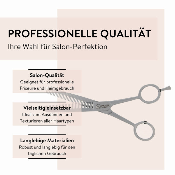 Parsa Beauty PARSA Beauty Effilierschere Mit Fingerhaken