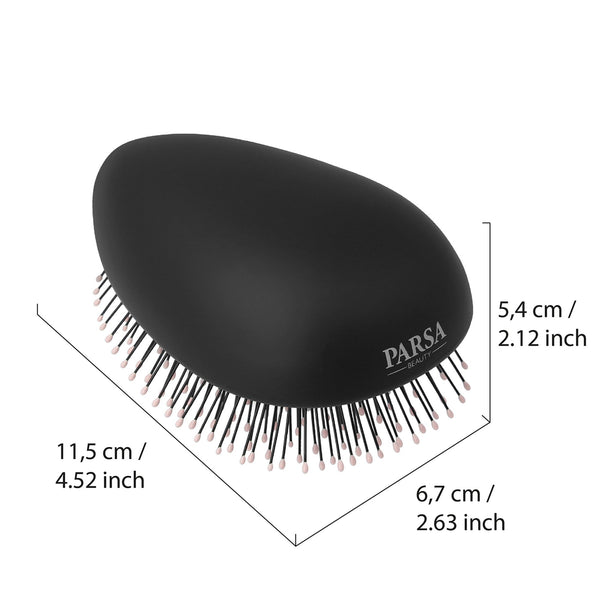 Parsa Beauty PARSA Beauty Entwirrbürste Compact Styler Haar Entwirrer In Schwarz