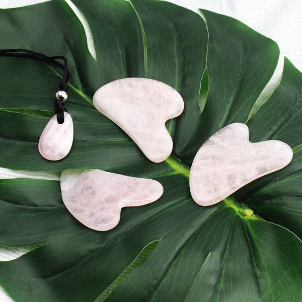 Parsa Beauty PARSA Beauty Gua Sha Massagestein Rosenquarz