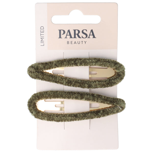 Parsa Beauty PARSA Beauty Haarclip Samt Mehrfarbig 2Stk