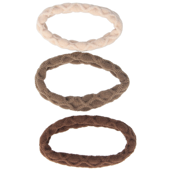 Parsa Beauty PARSA Beauty Haargummi Strukturiert Mehrfarbig 5,5cm 3Stk