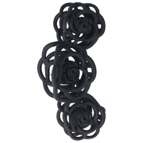 Parsa Beauty PARSA Beauty Haarklammer Rosen Matt Schwarz