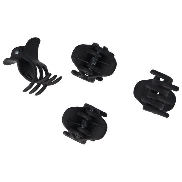 Parsa Beauty PARSA Beauty Haarklammern Schwarz Matt 4Stk