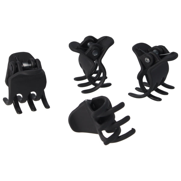 Parsa Beauty PARSA Beauty Haarklammern Schwarz Matt 4Stk