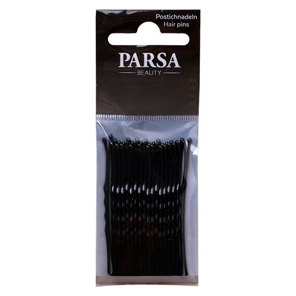 Parsa Beauty PARSA Beauty Haarklemmen 60mm, Gewellt, Schwarz 18Stk