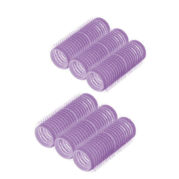 Parsa Beauty PARSA Beauty Haftwickler Lockenwickler Klettwickler 21mm Lila 6 Stück