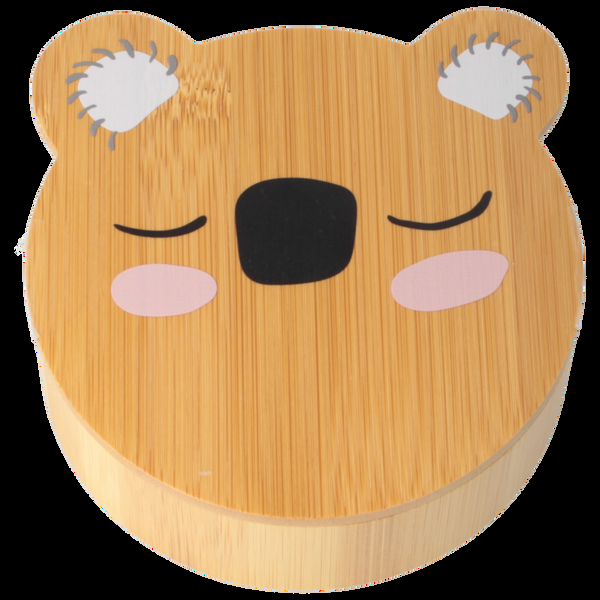 Parsa Beauty PARSA Beauty Koala Aufbewahrungsdose Aus FSC®-zertifiziertem Bambus