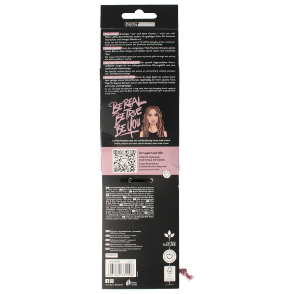 Parsa Beauty PARSA Beauty LOV.U Entwirrbürste Wet & Dry Groß Oval Rosa