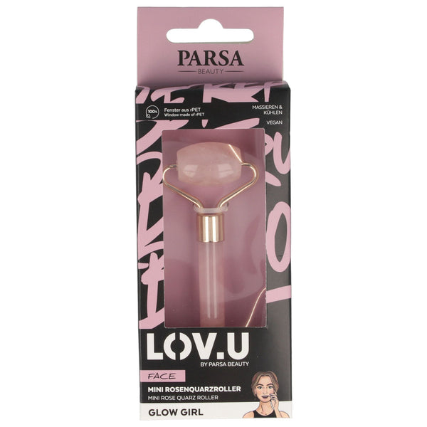 Parsa Beauty PARSA Beauty LOV.U Mini Rosenquarzroller