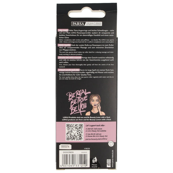 Parsa Beauty PARSA Beauty LOV.U Mini Rosenquarzroller
