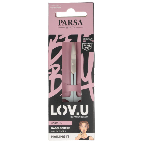 Parsa Beauty PARSA Beauty LOV.U Nagelschere Gebogen, Mint