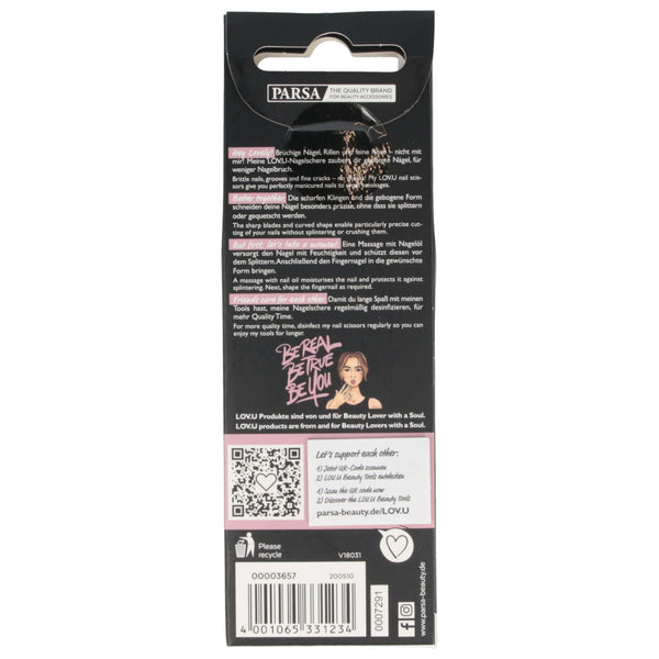 Parsa Beauty PARSA Beauty LOV.U Nagelschere Gebogen, Mint
