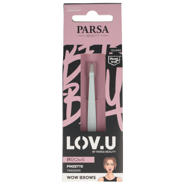 Parsa Beauty PARSA Beauty LOV.U Pinzette Schräg, Mint