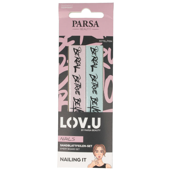 Parsa Beauty PARSA Beauty LOV.U Sandblattfeilen-Set
