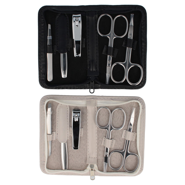 Parsa Beauty PARSA Beauty Maniküre Set, 5-teilig, Schwarz Oder Greige