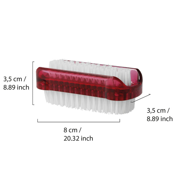 Parsa Beauty PARSA Beauty Nagelbürste Doppelseitig, Rot