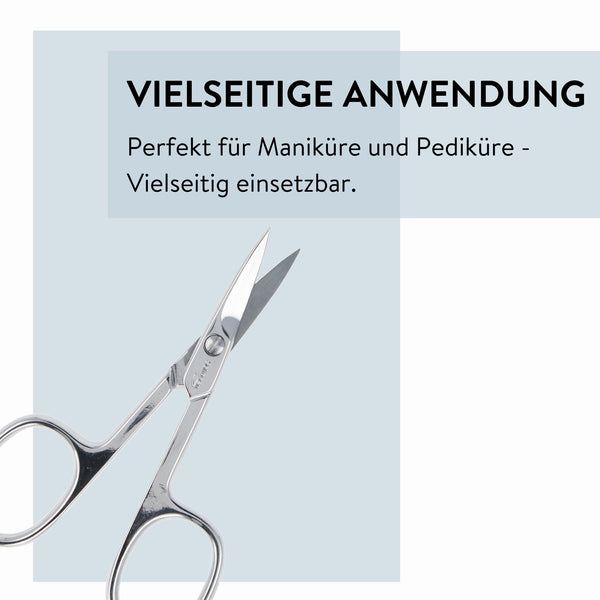 Parsa Beauty PARSA Beauty Nagelschere, Gebogen Mit Mikrozahnung, Nickelfreie Oberfläche