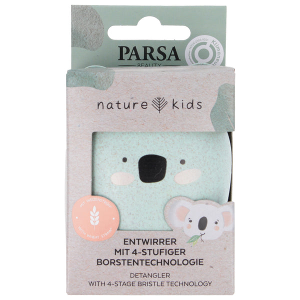 Parsa Beauty PARSA Beauty Nature Kids Entwirrer Ohne Griff Koalaprint Mit Weizenstroh