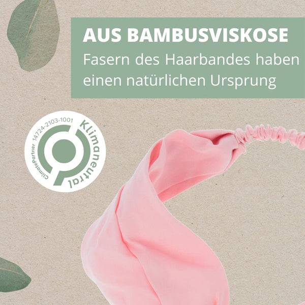Parsa Beauty PARSA Beauty Nature Kids Haarband Koala Apricot Mit Bambusviskose