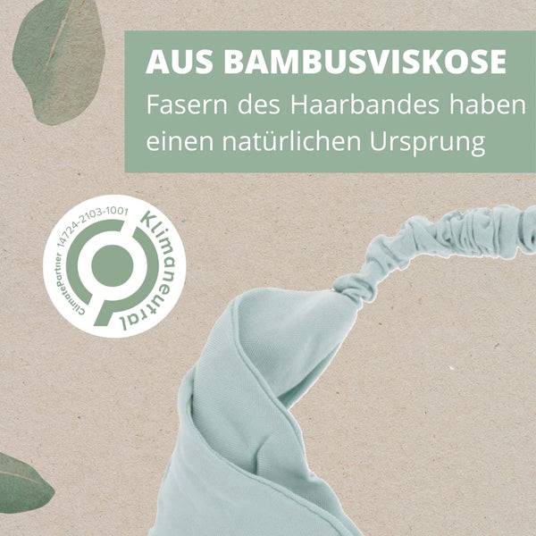 Parsa Beauty PARSA Beauty Nature Kids Haarband Koala Mint Mit Bambusviskose