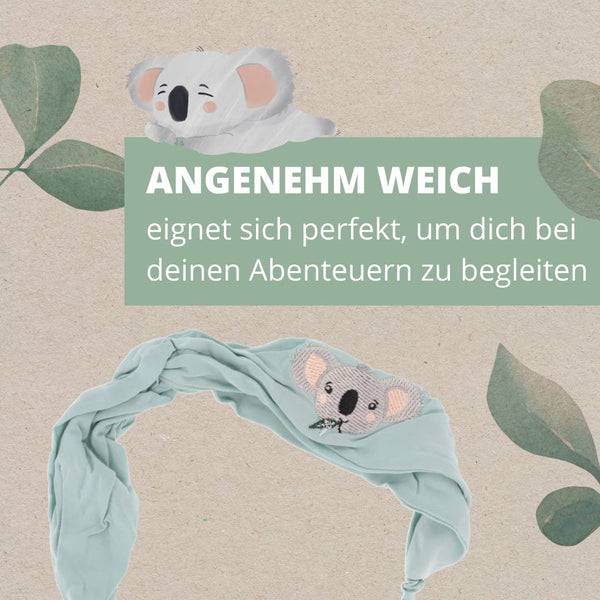 Parsa Beauty PARSA Beauty Nature Kids Haarband Koala Mint Mit Bambusviskose