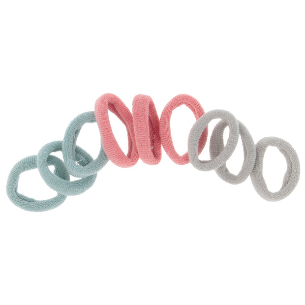 Parsa Beauty PARSA Beauty Nature Kids Haargummi gerippt mit Bambusviskose, 9 Stk