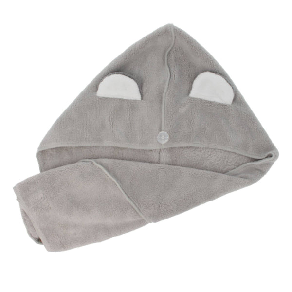 Parsa Beauty PARSA Beauty Nature Kids Haarturban Mit Koalaohren Recyceltes Mikrofaser OEKO-Tex