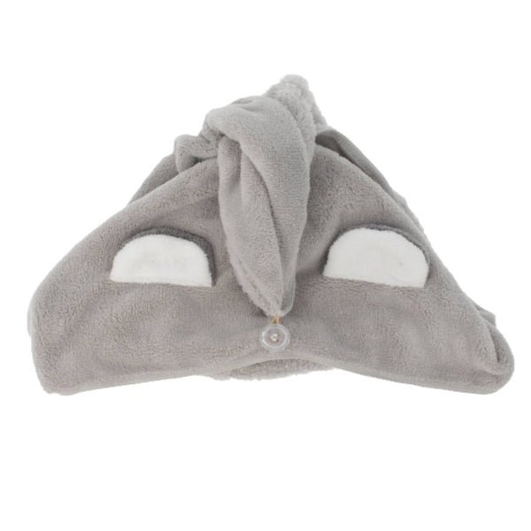 Parsa Beauty PARSA Beauty Nature Kids Haarturban Mit Koalaohren Recyceltes Mikrofaser OEKO-Tex