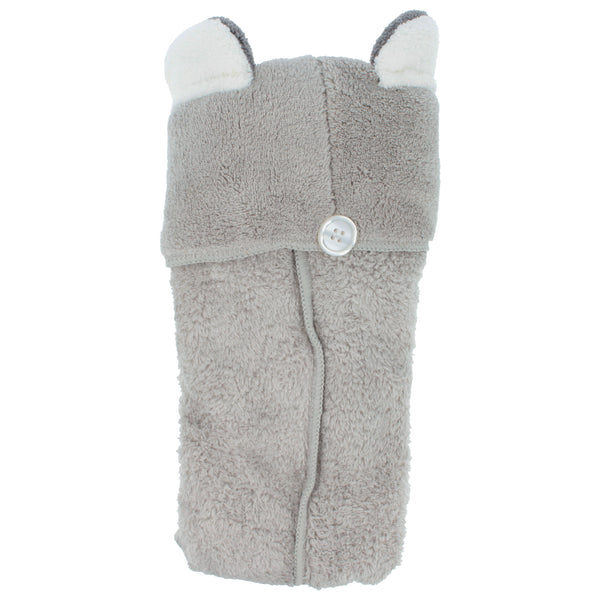 Parsa Beauty PARSA Beauty Nature Kids Haarturban Mit Koalaohren Recyceltes Mikrofaser OEKO-Tex