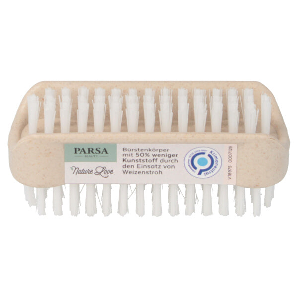 Parsa Beauty PARSA Beauty Nature Love Nagelbürste Handwaschbürste, Doppelseitige Nagelbürste In Beige