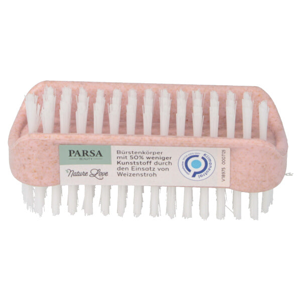 Parsa Beauty PARSA Beauty Nature Love Nagelbürste Handwaschbürste, Doppelseitige Nagelbürste In Rosa