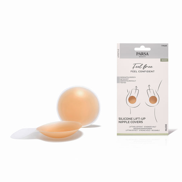 Parsa Beauty PARSA Beauty Nippelabdeckung Brustwarzenabdeckung Silicone Nipple Covers Lift-up beige