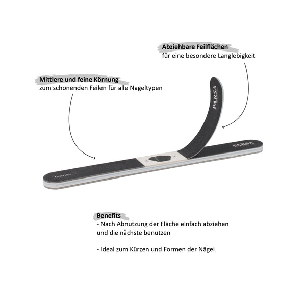 Parsa Beauty PARSA Beauty Abziehbare Nagelfeile