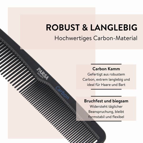 Parsa Beauty PARSA Beauty Carbon Frisierkamm