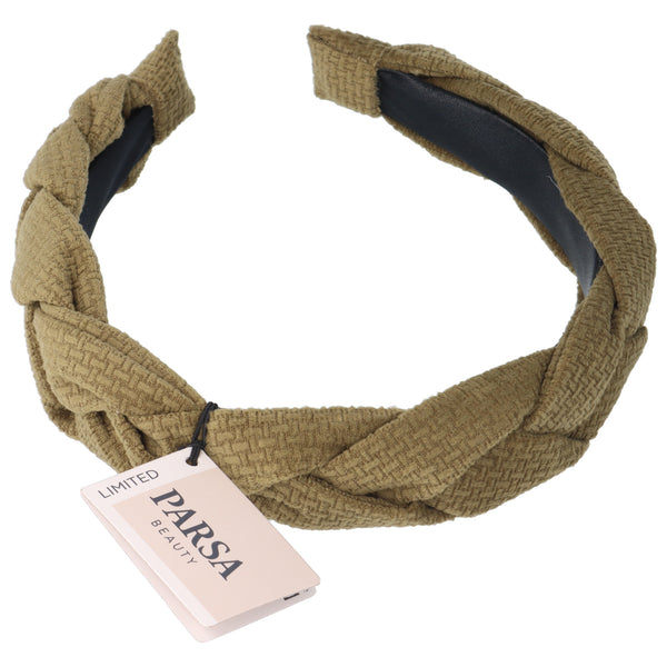 Parsa Beauty PARSA Beauty Haarreif Geflochten Grün