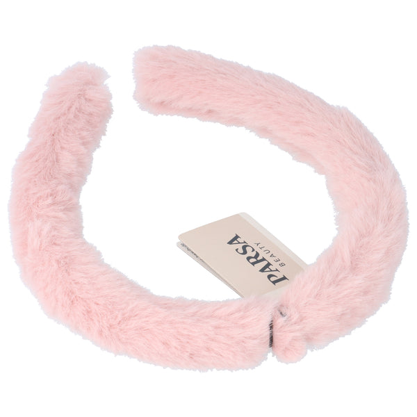 Parsa Beauty PARSA Beauty Haarreif Kunstfell Rosa