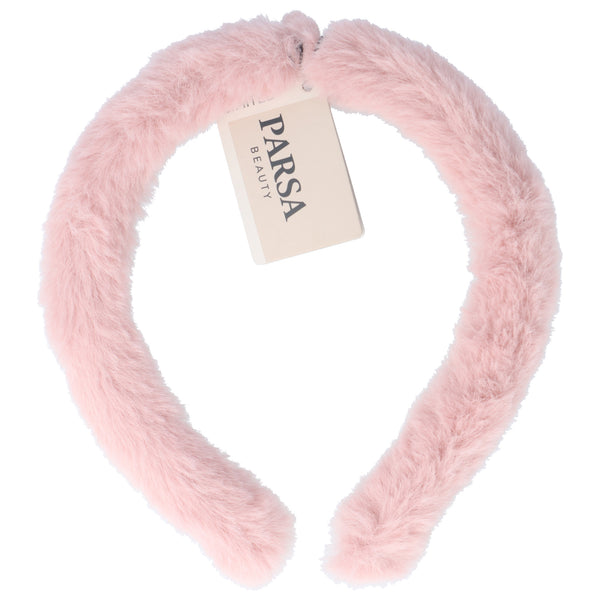 Parsa Beauty PARSA Beauty Haarreif Kunstfell Rosa